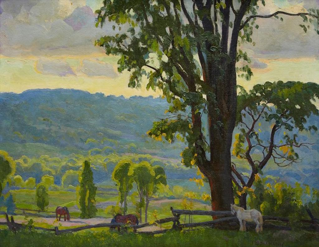 Frederick Stanley Haines (1879-1960) - Below Eugenia on the Beaver Valley