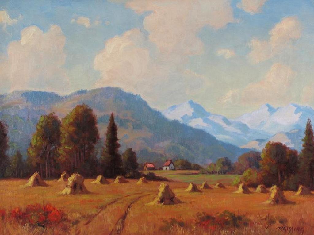 Roland Gissing (1895-1967) - Valley In The Rockies