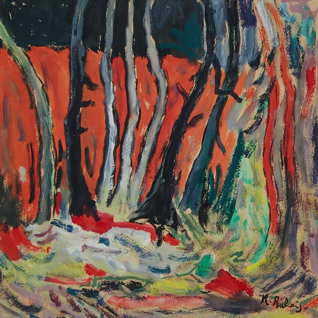 René Jean Richard (1895-1982) - Forest Interior