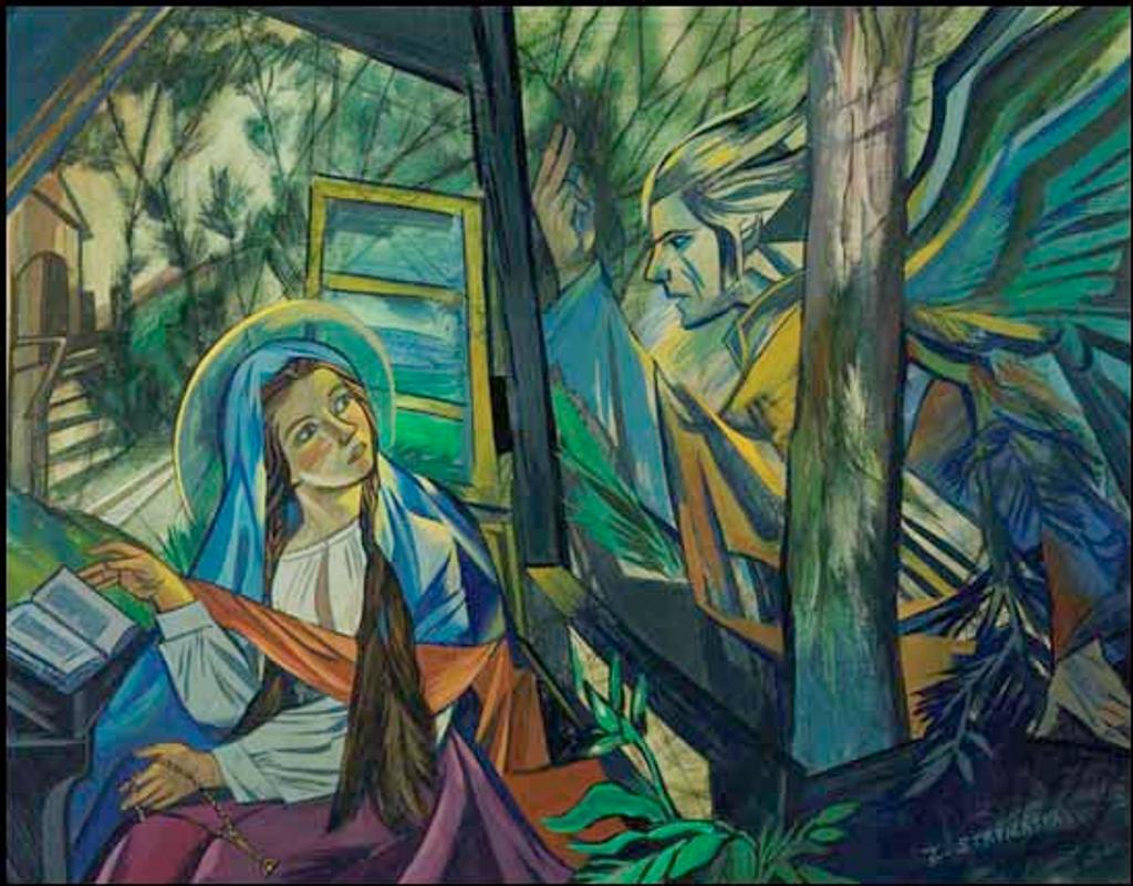 Zofia (Sophie) Stryjenska (1891-1974) - The Annunciation