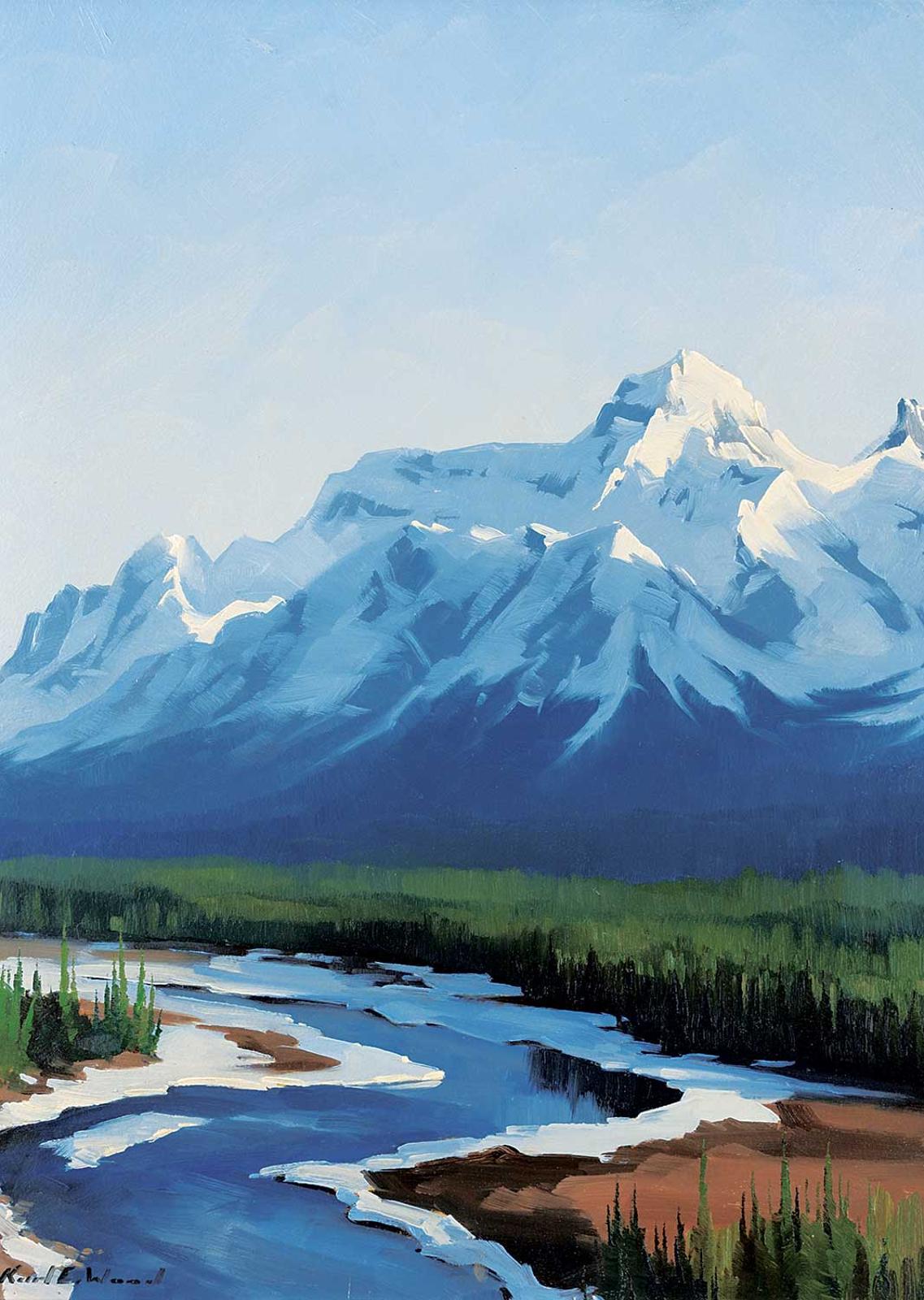 Karl E. Wood (1944-1990) - Athabasca River