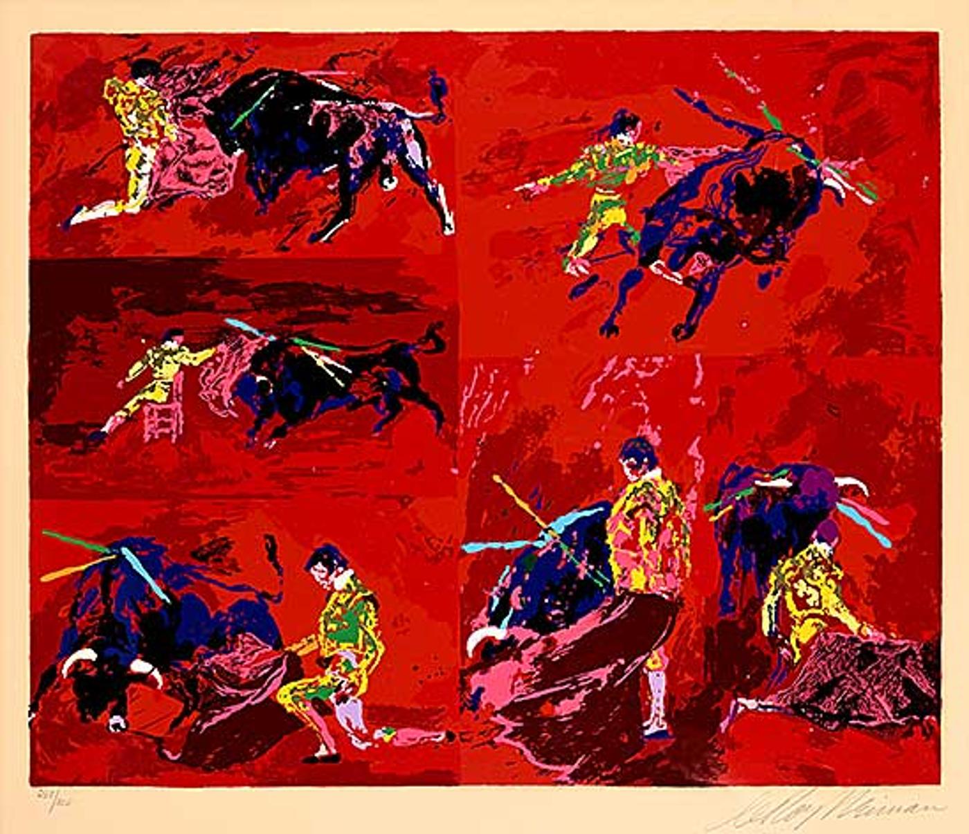 Leroy Neiman (1926-2012) - Untitled - The Bullfighter #267/300