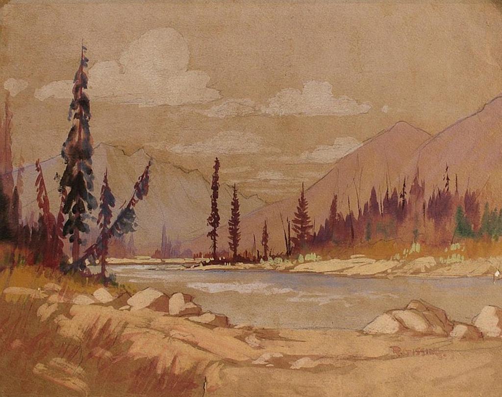 Roland Gissing (1895-1967) - Bow River