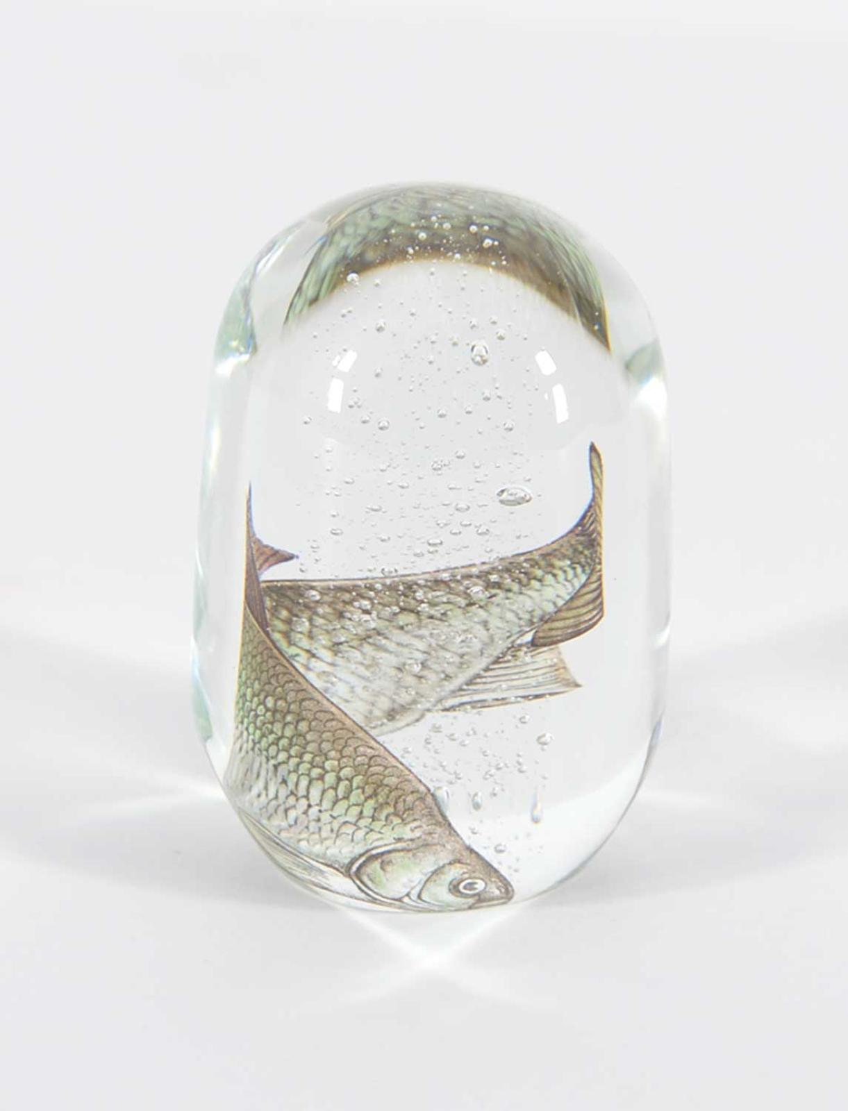 Toan Klein - Fish and Bubble Paperweight