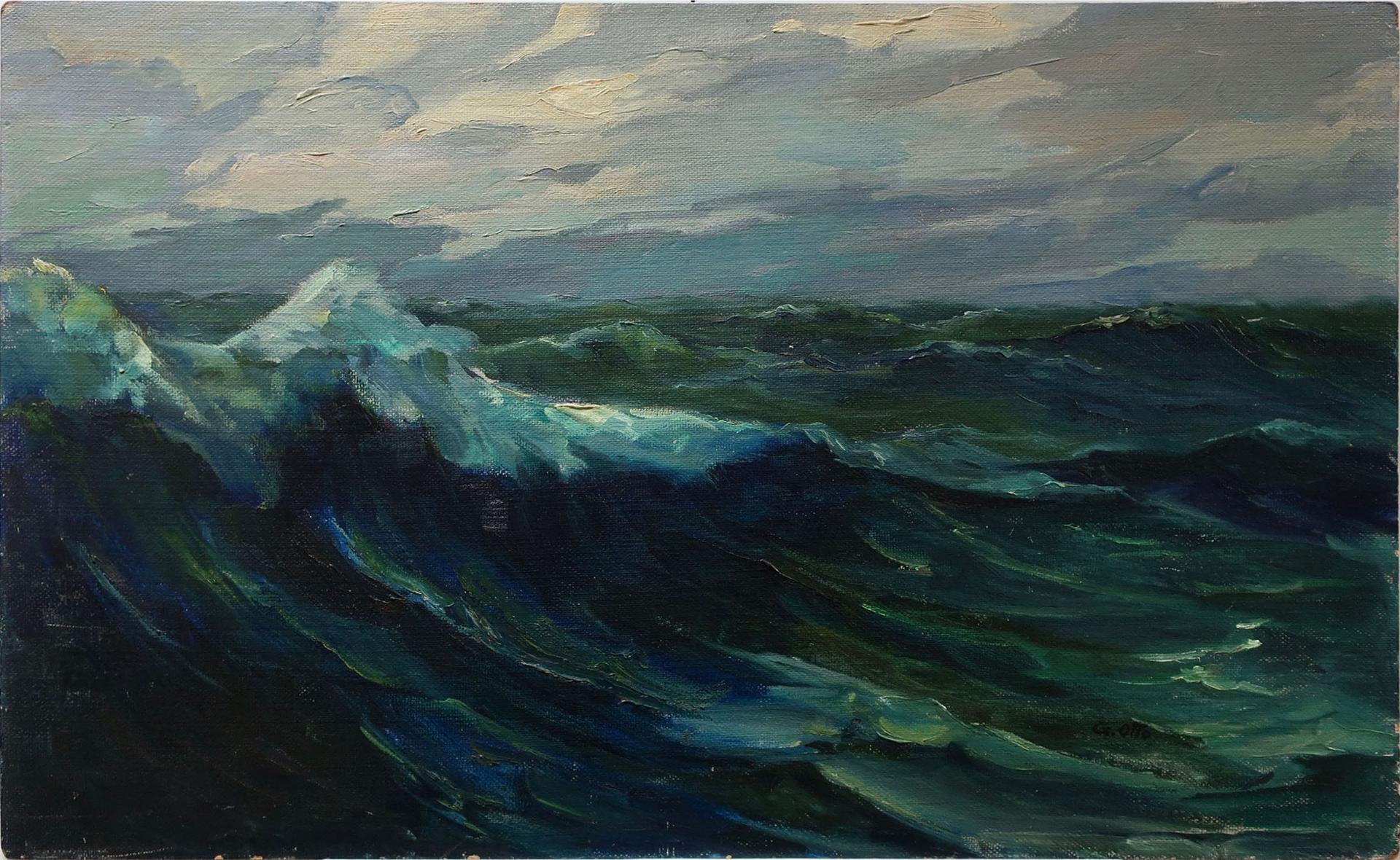 Guttorn Otto (1919-2012) - Heavy Seas