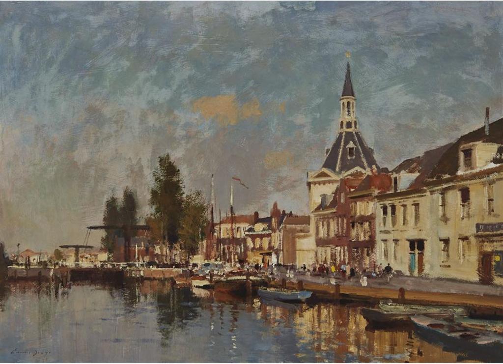 Edward Brian Seago (1910-1974) - The Lock At Liedschendam -  Holland