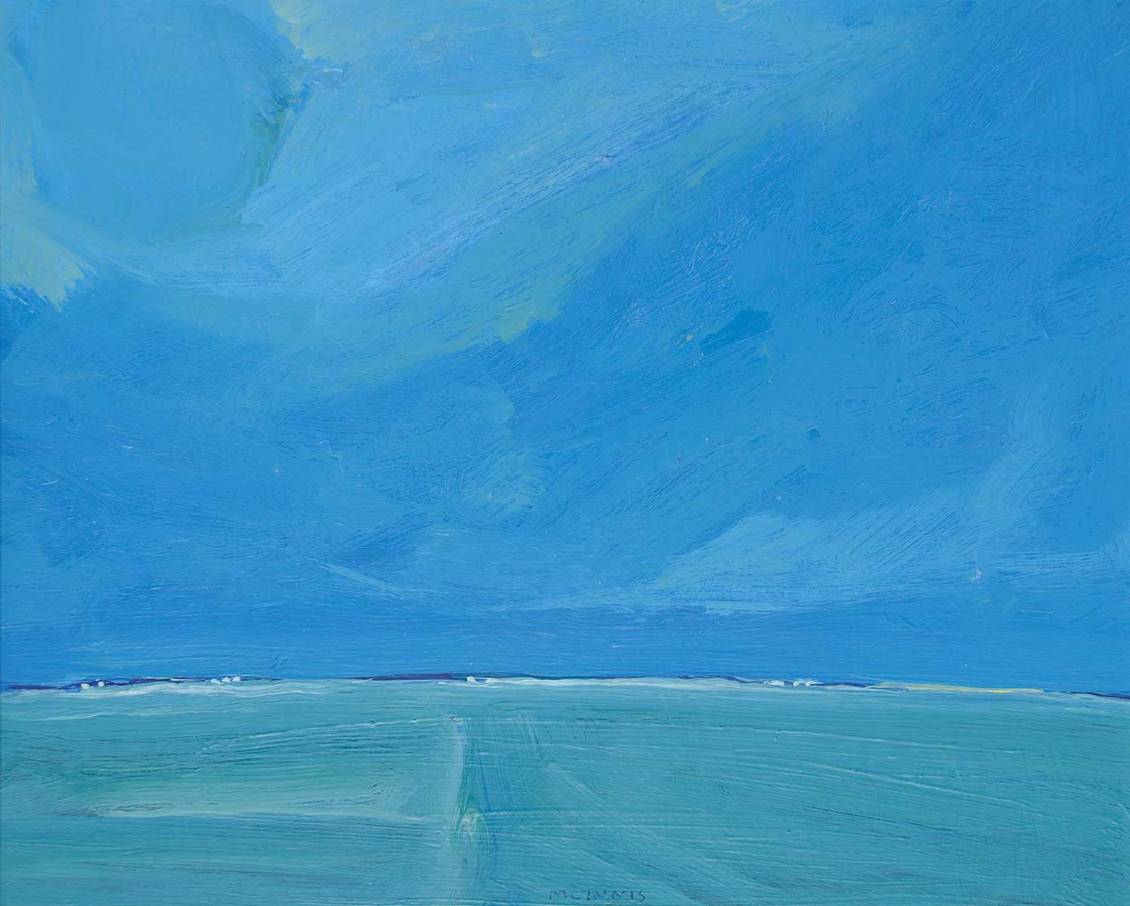 Robert F.M. McInnis (1942) - Untitled - Blue Sky, Southern Alberta