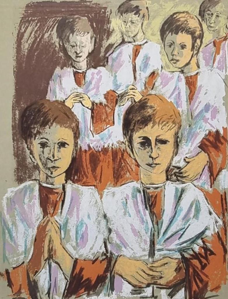 Henri Leopold Masson (1907-1996) - Choir boys