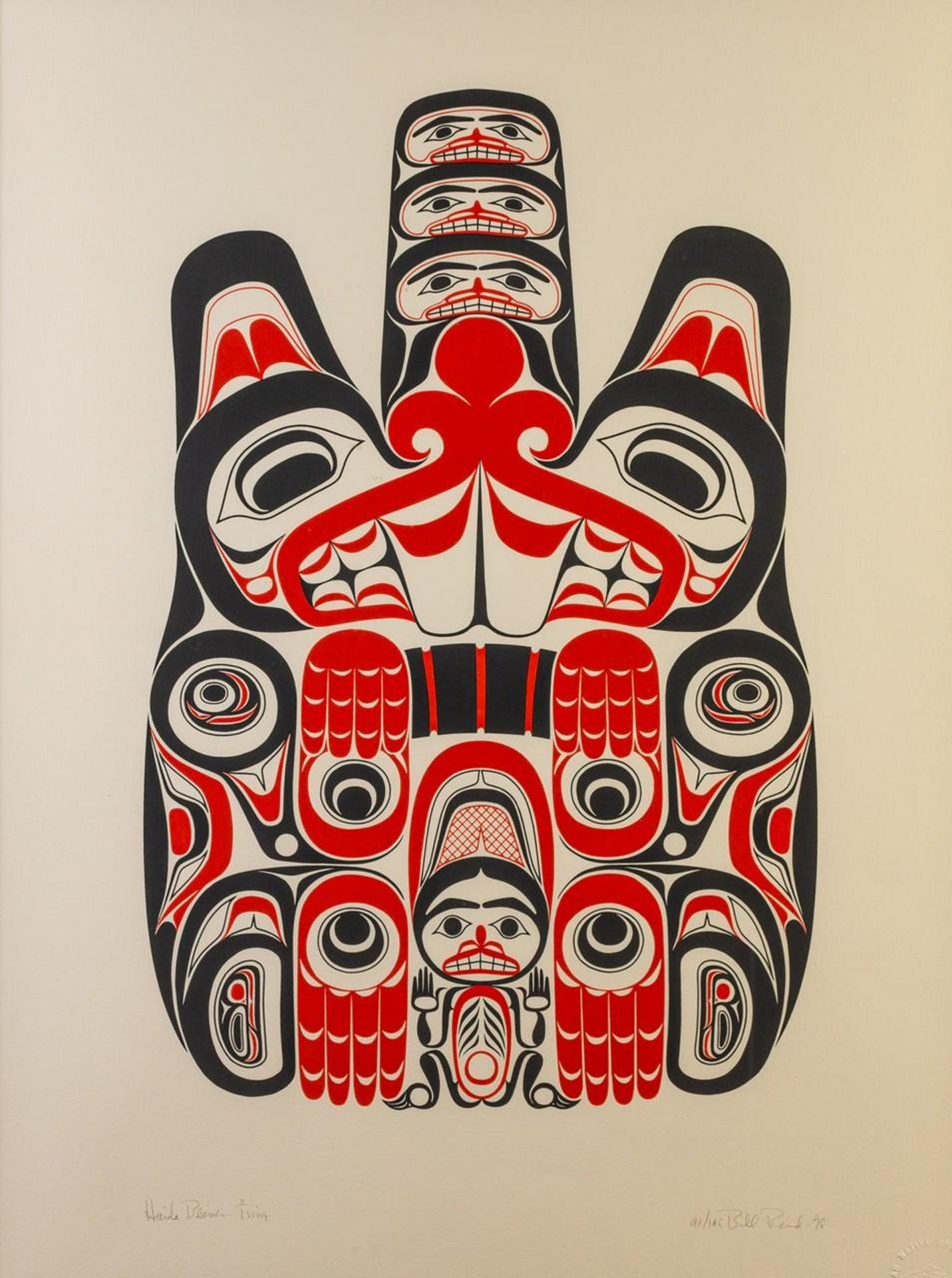 Bill (William) Ronald Reid (1920-1998) - Haida Beaver - Tsing