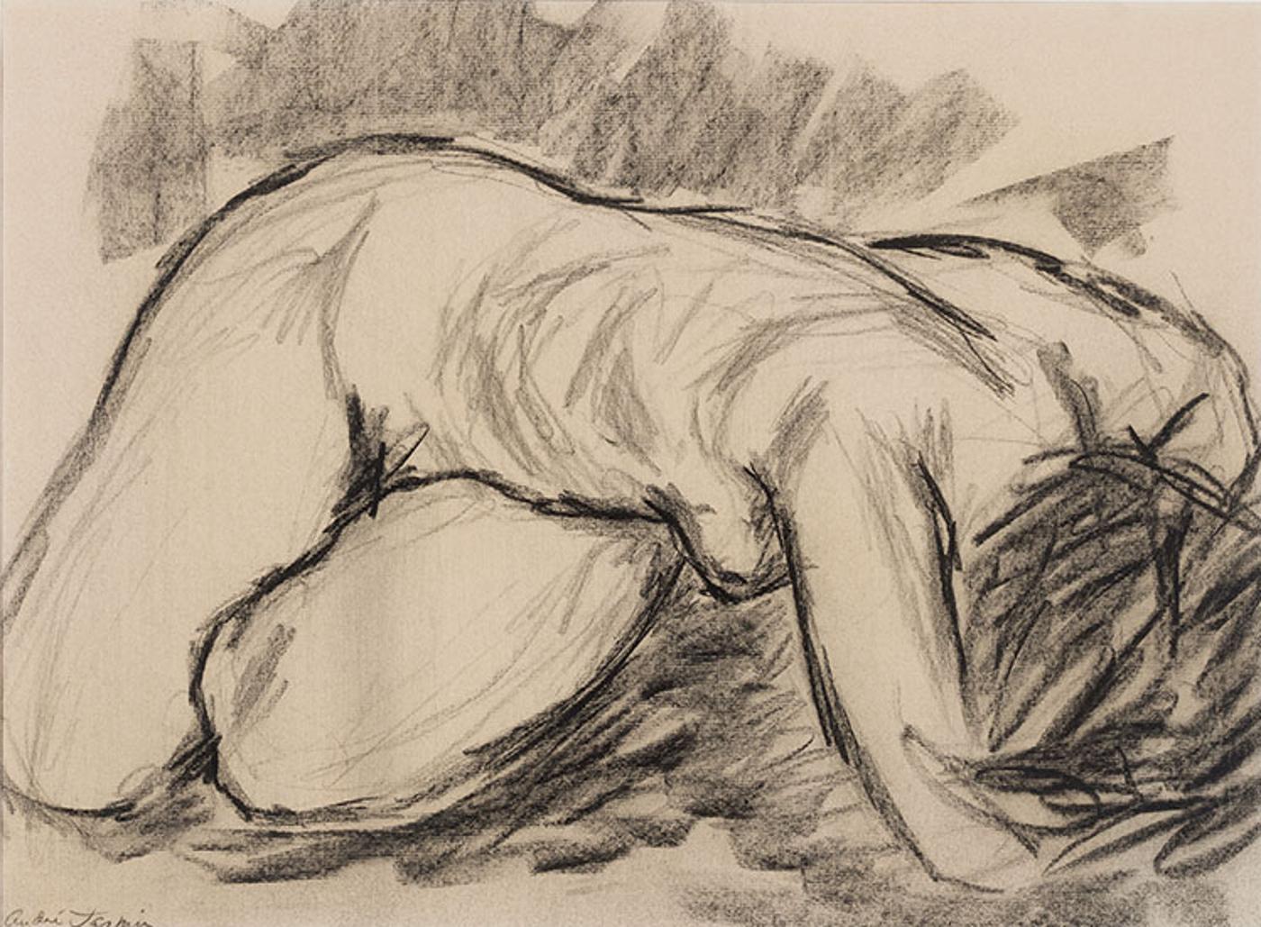 André Jasmin (1922-2020) - Nue