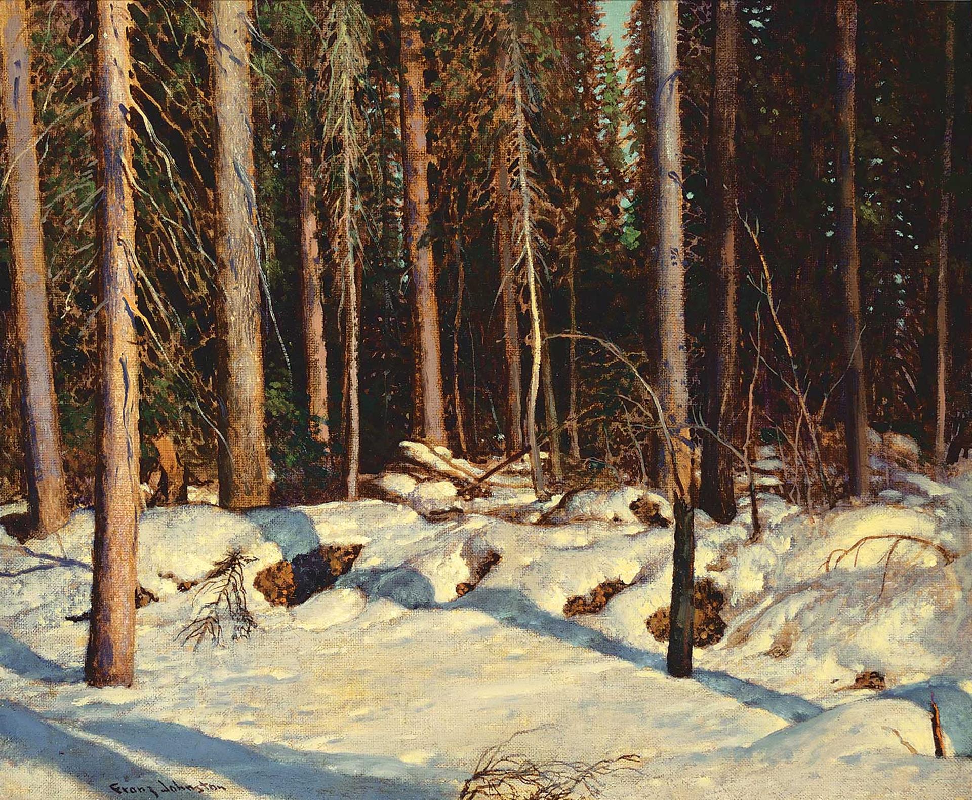 Francis Hans (Franz) Johnston (1889-1949) - The North Woods in March