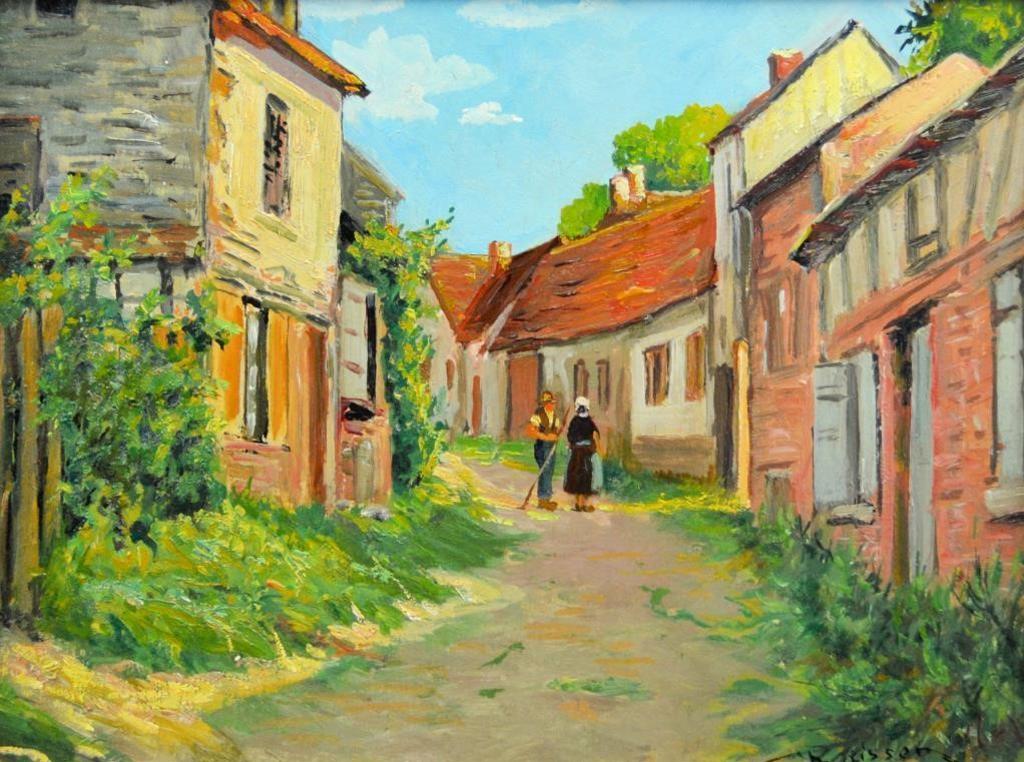 Fernand Maisson (1873) - Afternoon in the Village