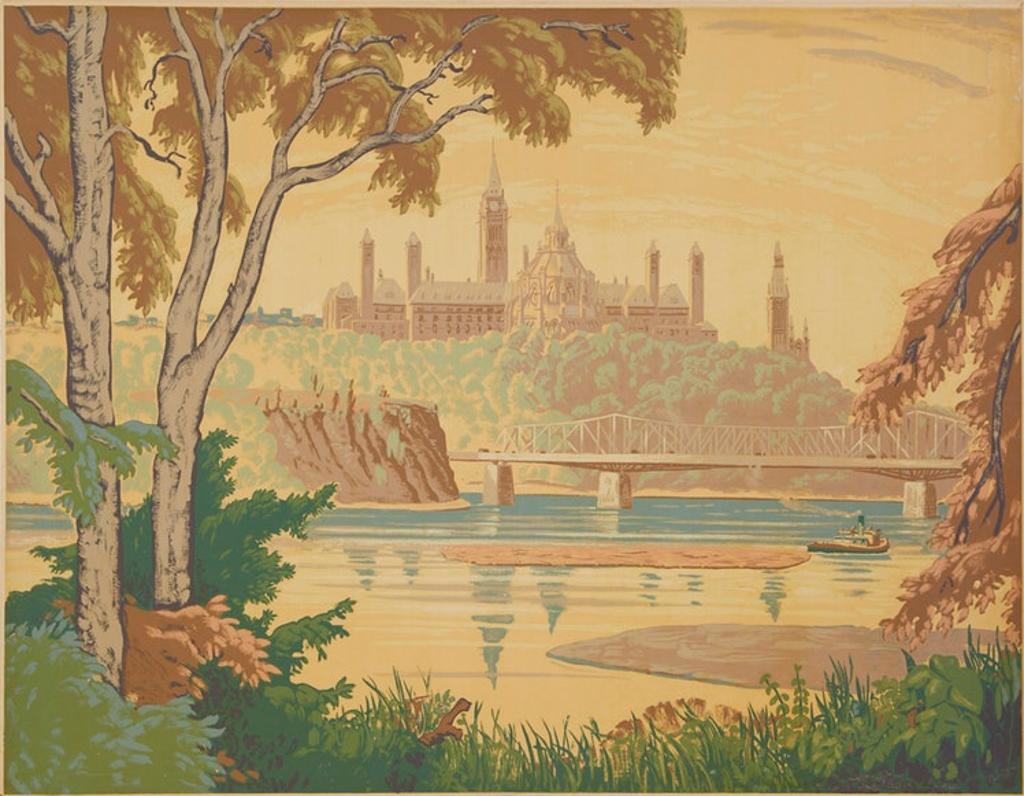 Stanley Francis Turner (1883-1953) - Parliament Buildings, Ottawa