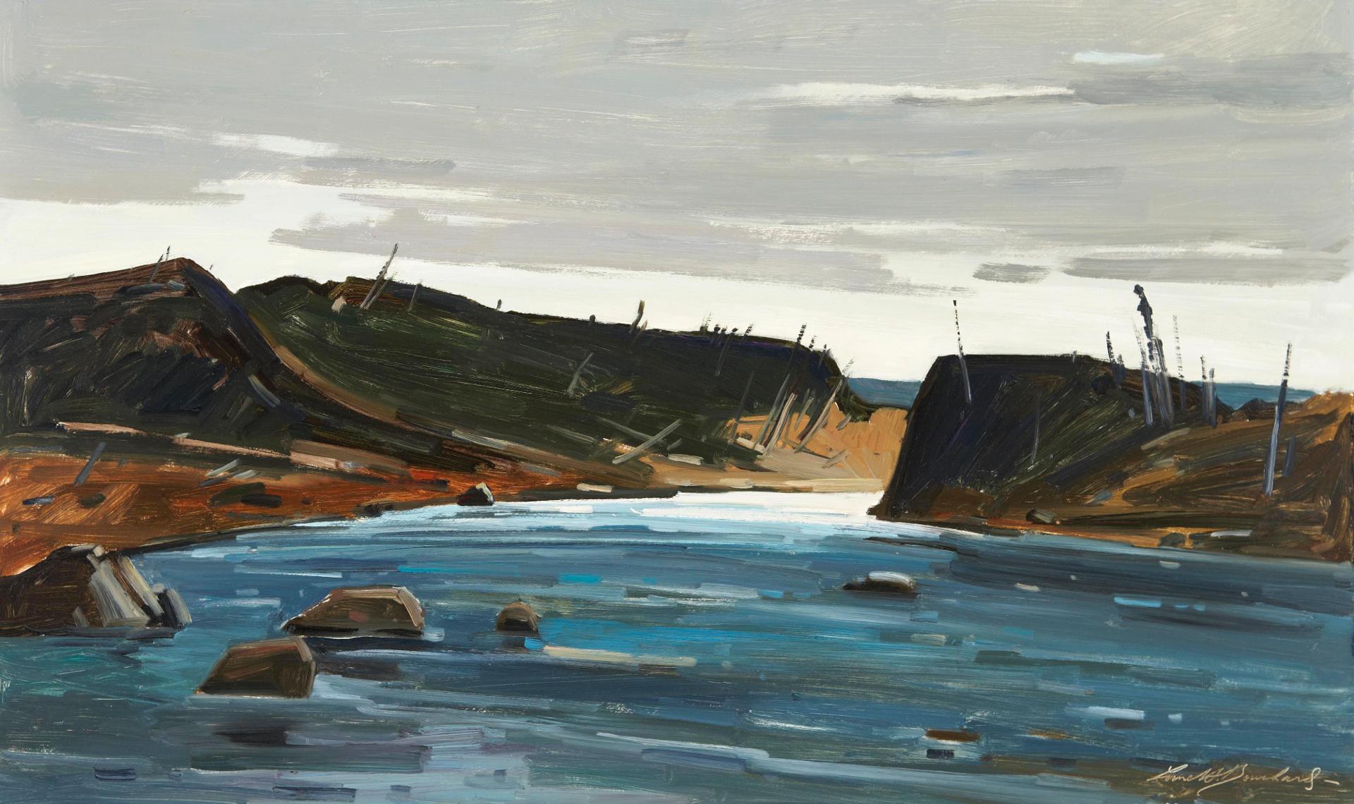 Lorne Holland George Bouchard (1913-1978) - ON THE ADLATOK RIVER, LABRADOR