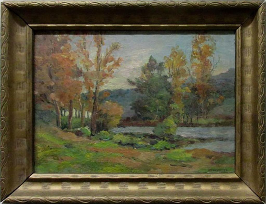 J. Kennedy - Autumn River Study (Near Foster, Que)