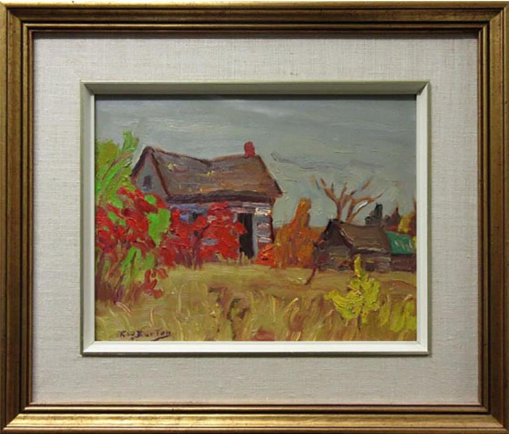 Ralph Wallace Burton (1905-1983) - Old Log House In Carleton County, Ont. West Of Ottawa