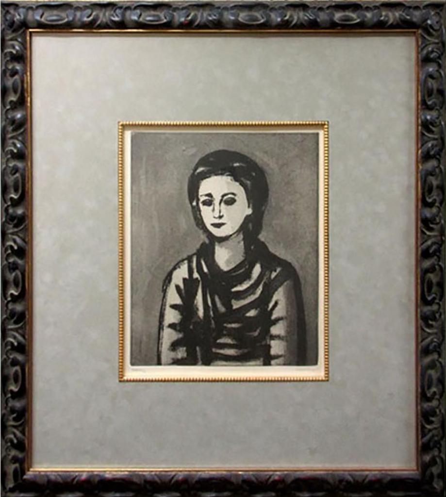 Stanley Morel Cosgrove (1911-2002) - Portrait Of A Lady