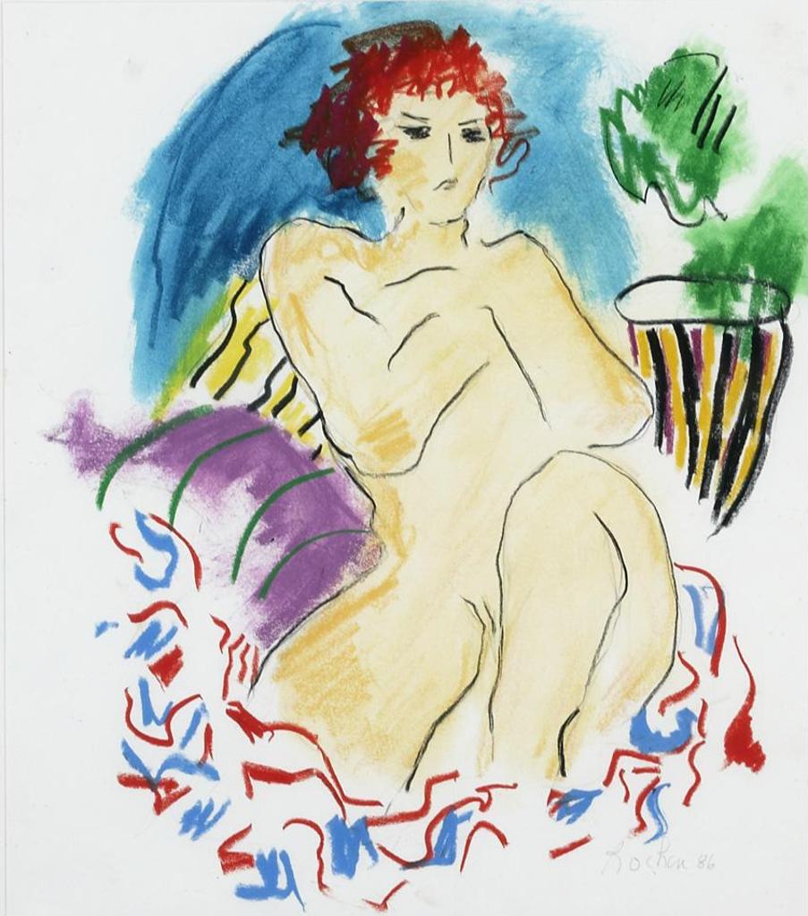 Daniele Rochon (1946) - Seated Nude