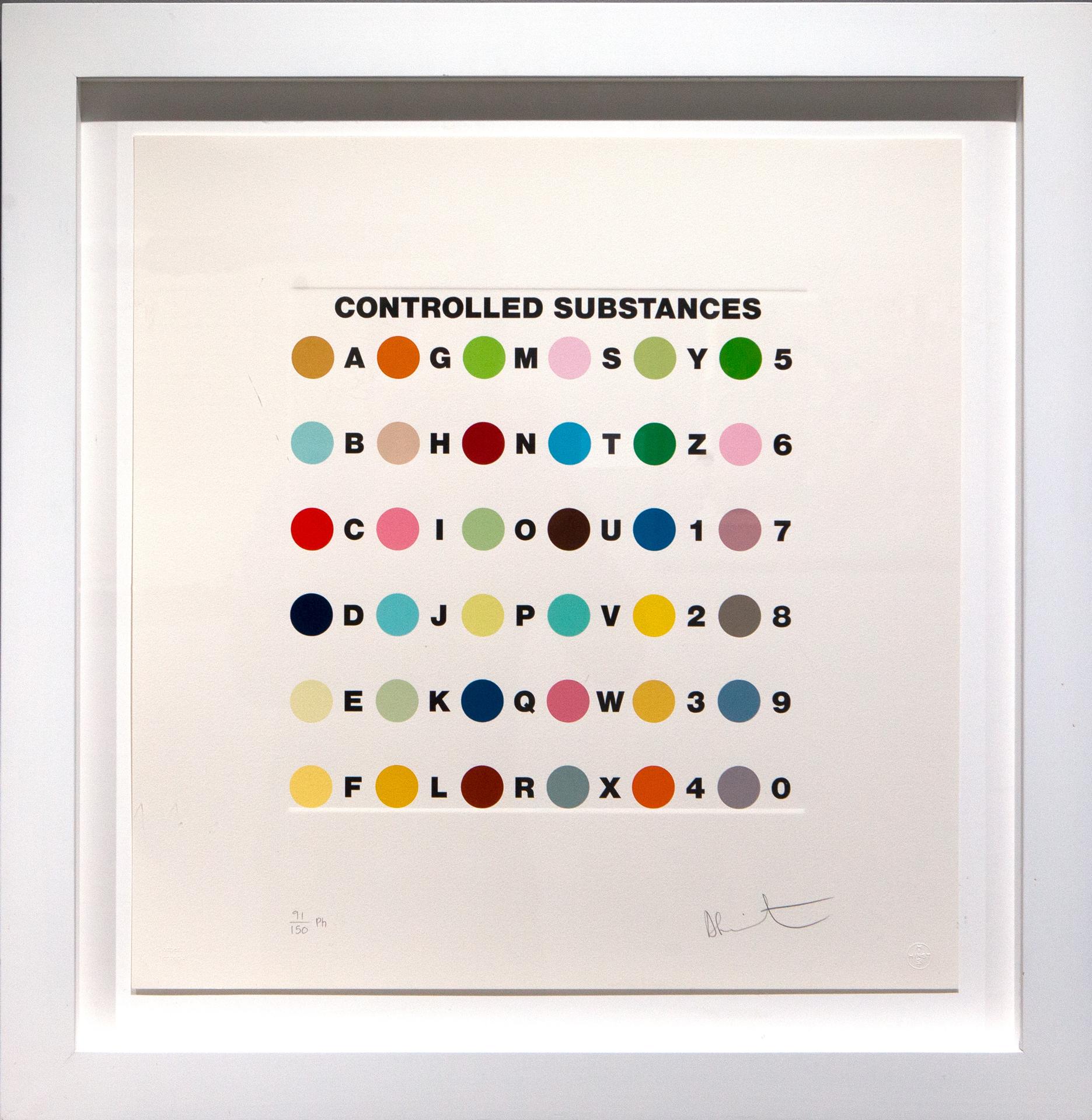 Damien Hirst (1965) - Controlled Substances Key Spot Print, 2011