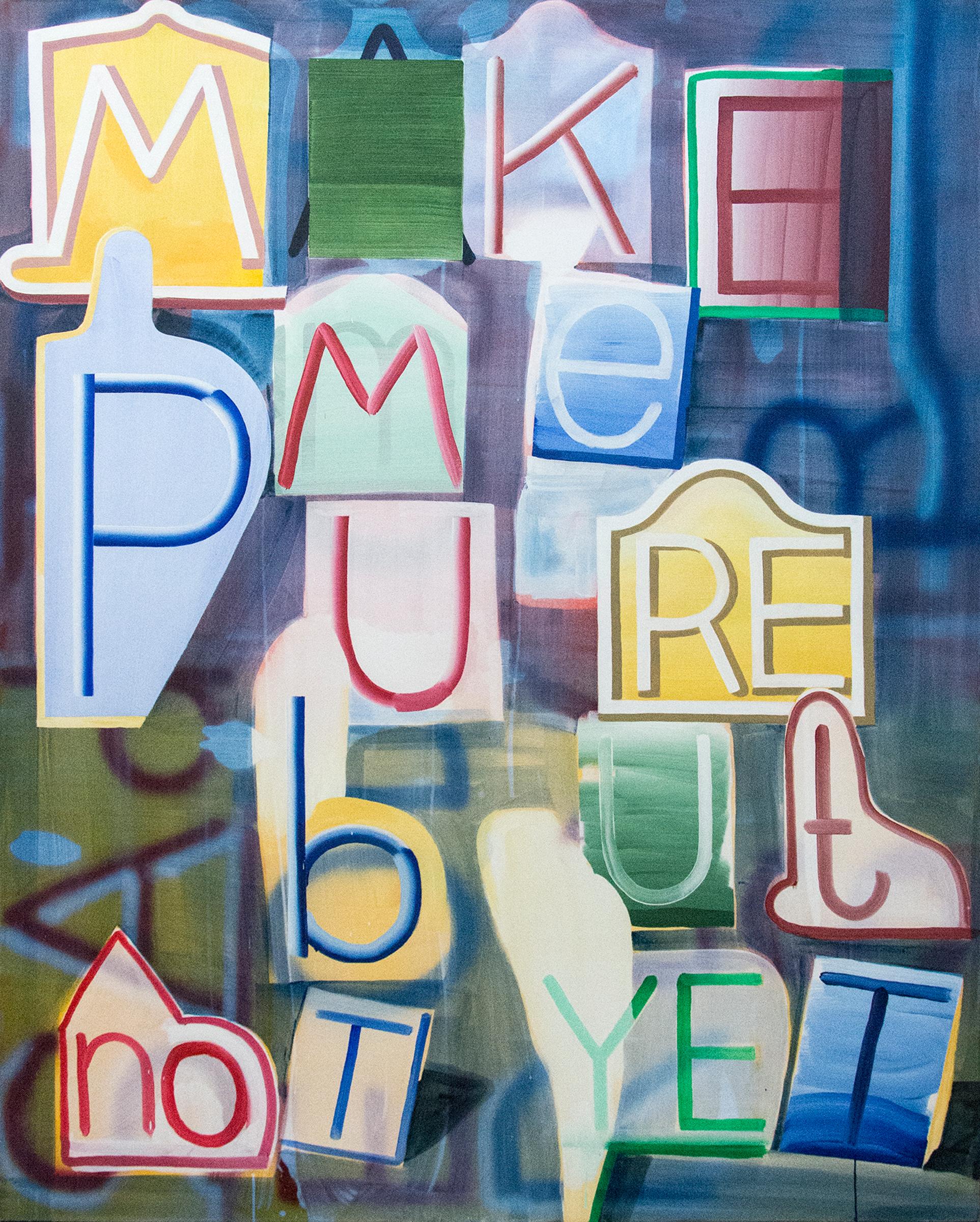 Graham Gillmore (1963) - Make me Pure, 2016