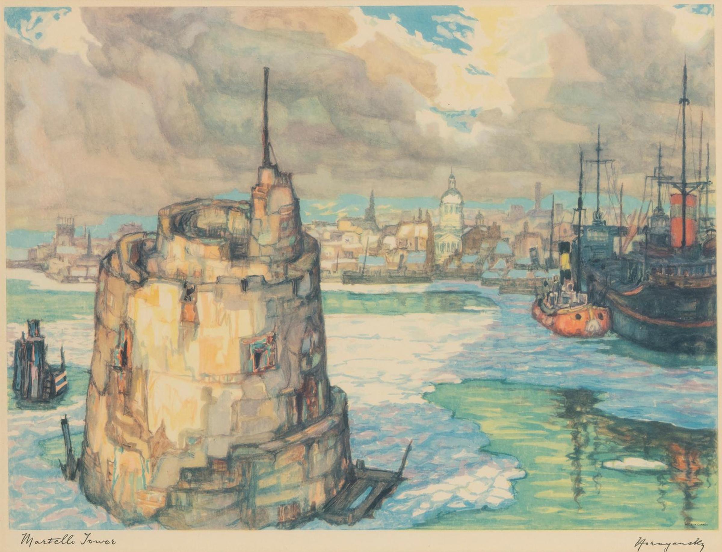 Nicholas Hornyansky (1896-1965) - Martello Tower