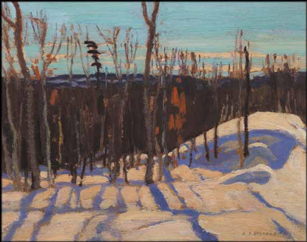 Alexander Young (A. Y.) Jackson (1882-1974) - Winter Afternoon, Bon Echo
