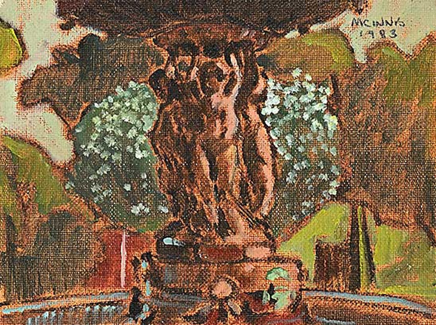 Robert Francis Michael McInnis (1942) - Fountain in Strathcona Park, Ottawa