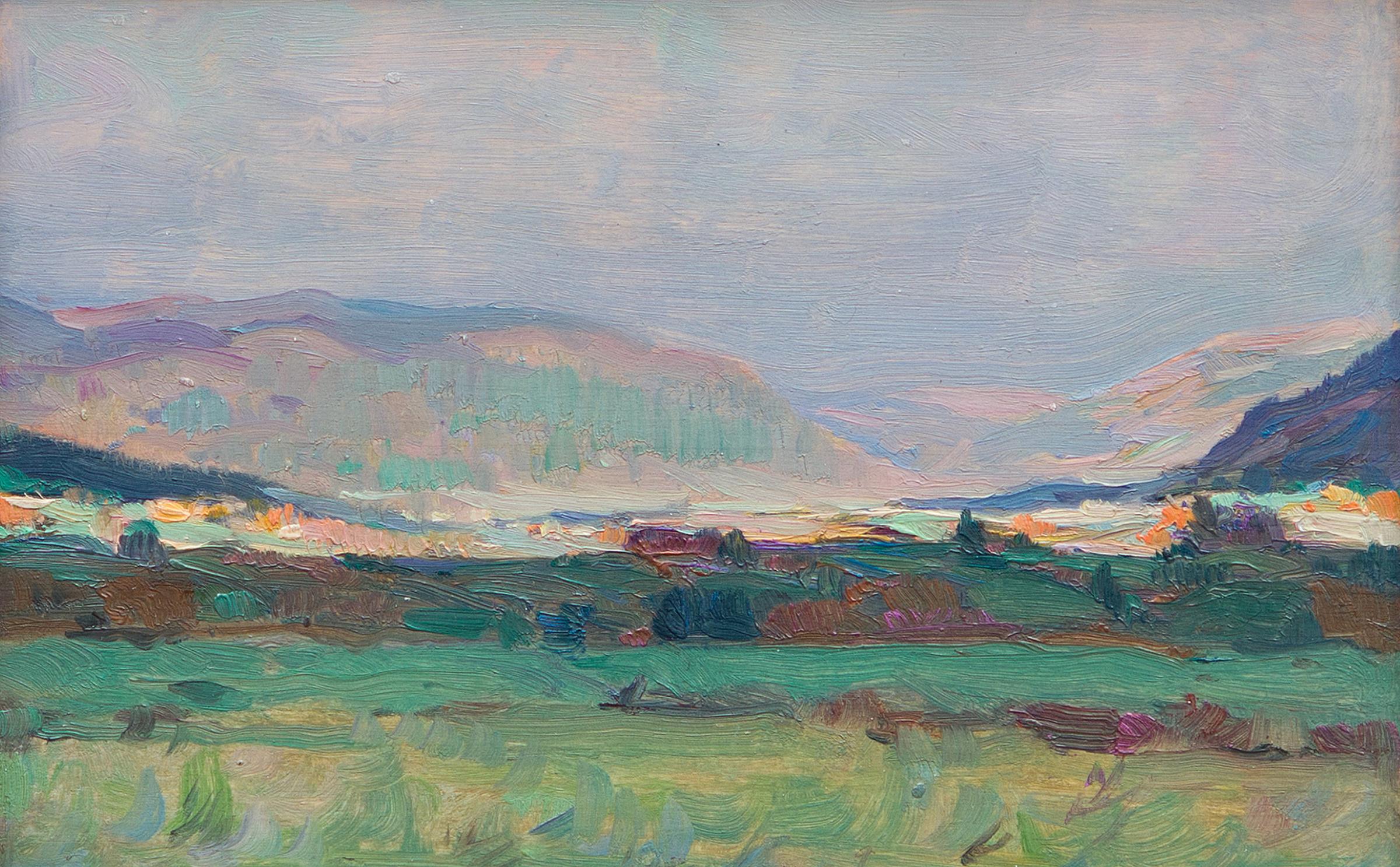 Clarence Alphonse Gagnon (1881-1942) - Été de la Saint-Martin dans la vallée de Baie-Saint-Paul, 1939