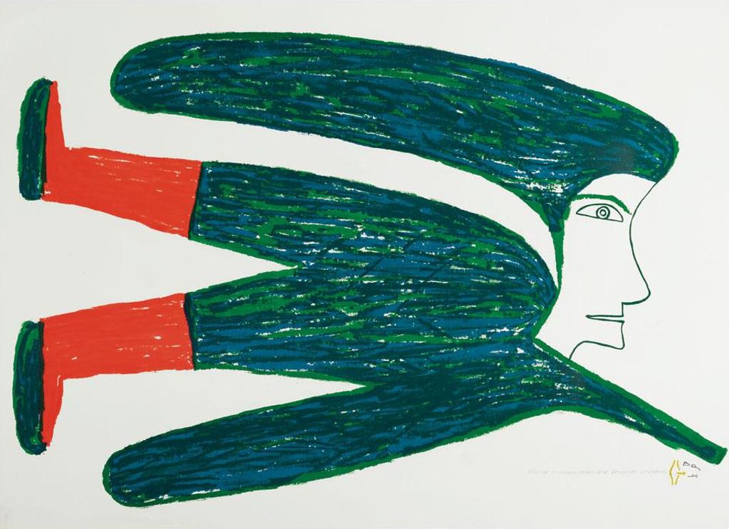 Jessie Oonark (1906-1985) - Flying Woman