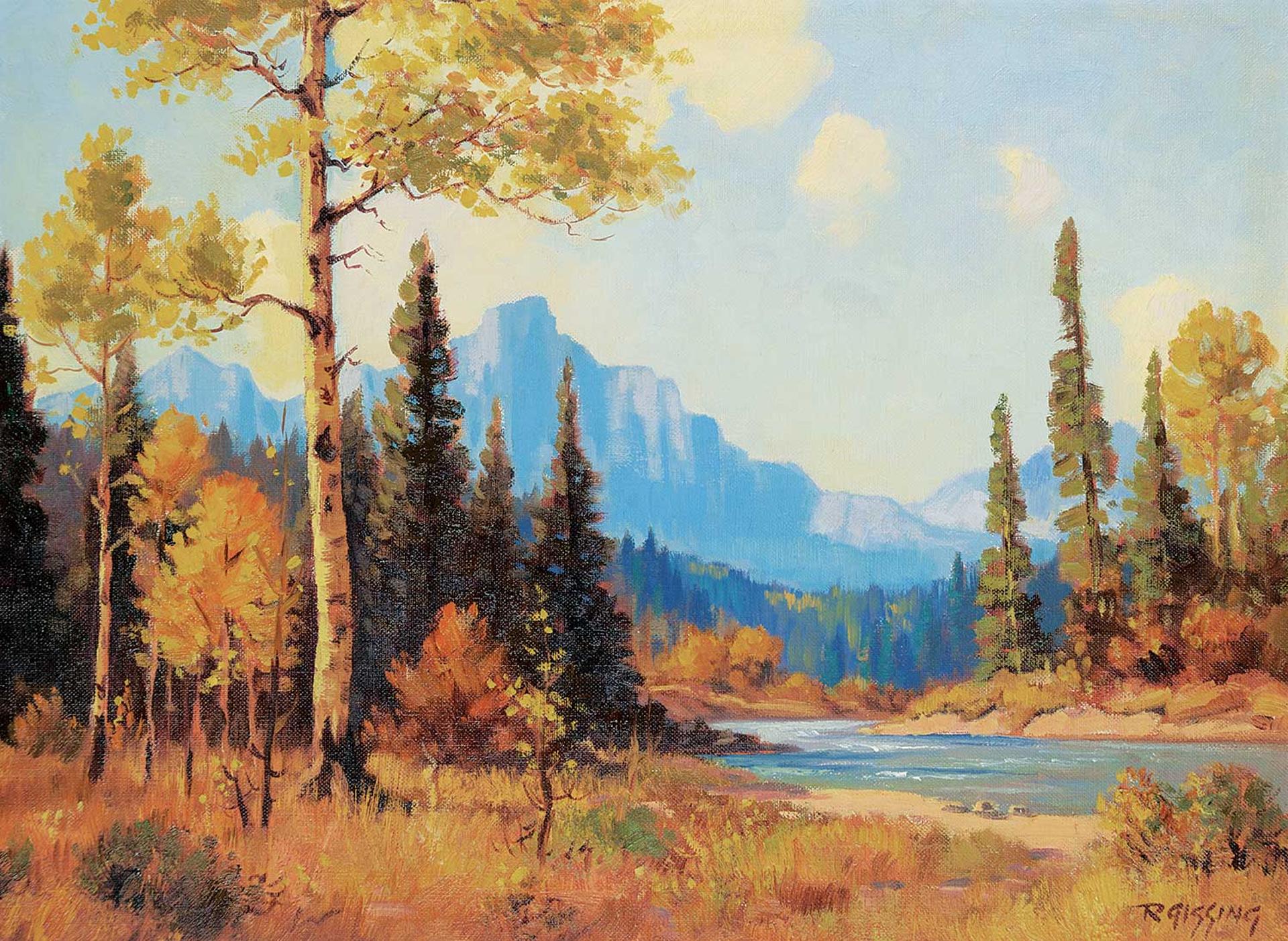 Roland Gissing (1895-1967) - Untitled - Fall in Alberta