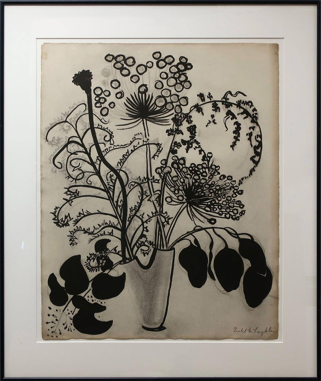 Isabel Grace McLaughlin (1903-2002) - Untitled (Vase With Flowers)