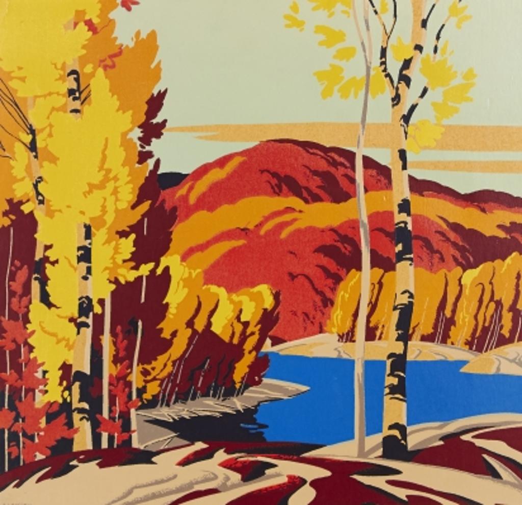 Alfred Joseph (A.J.) Casson (1898-1992) - Lake in Fall