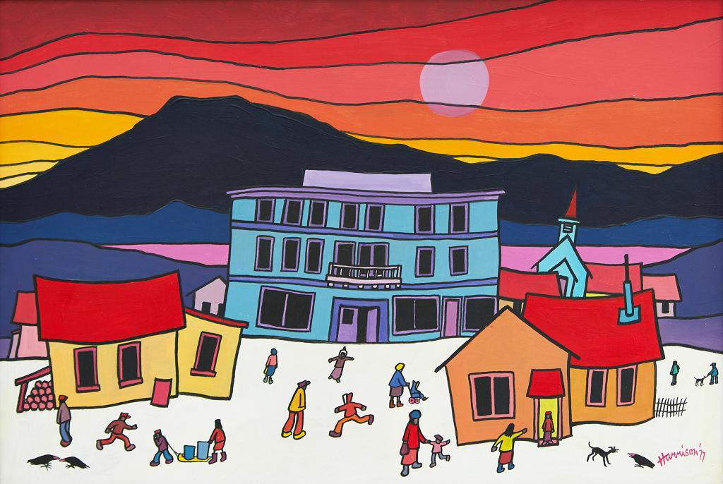 Ted Harrison (1926-2015) - Carcross
