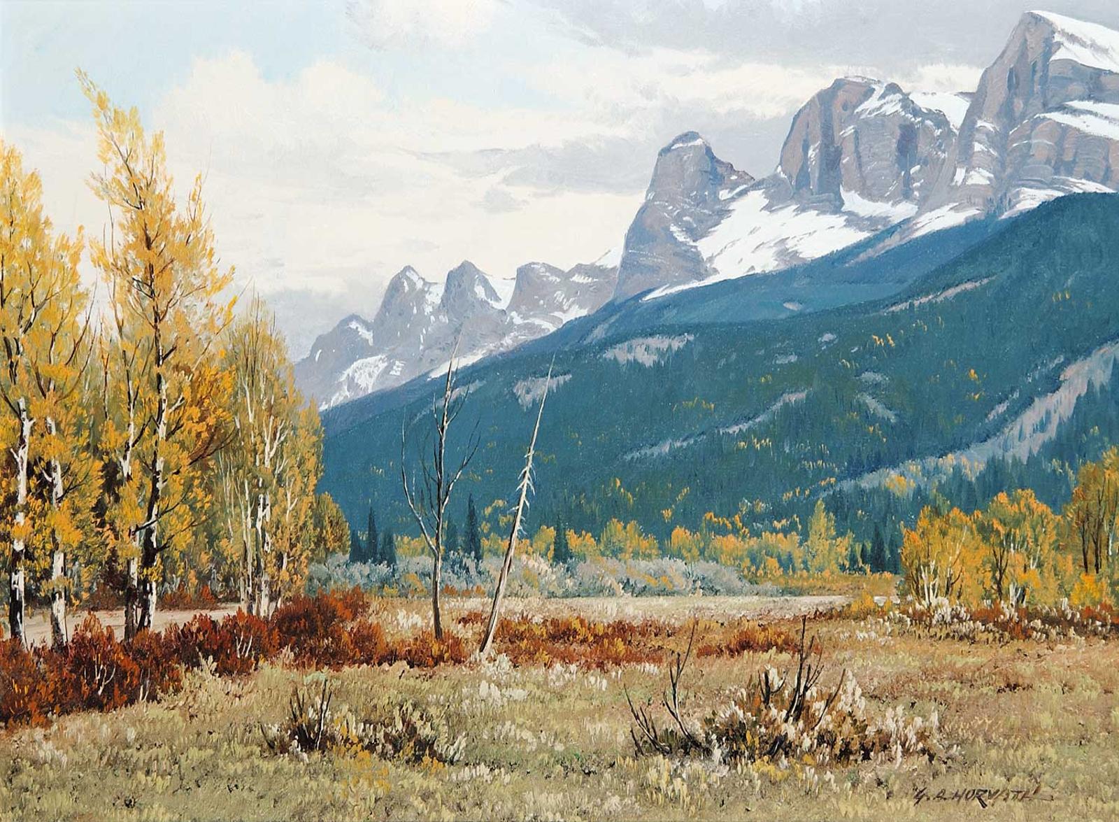 George A. Horvath (1933-2012) - Near Banff