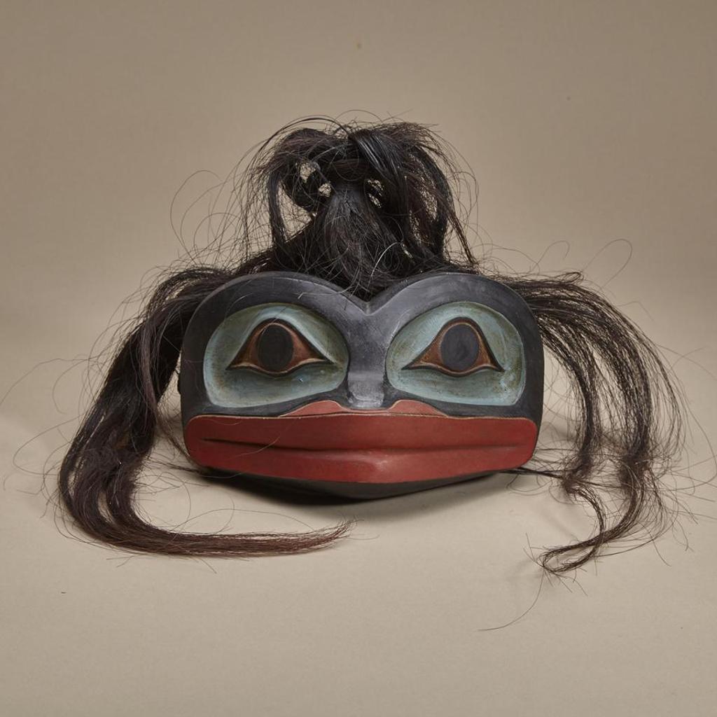 Don “Chief Lelooska” Smith (1933-1996) - Frog With Top Knot Frontlet