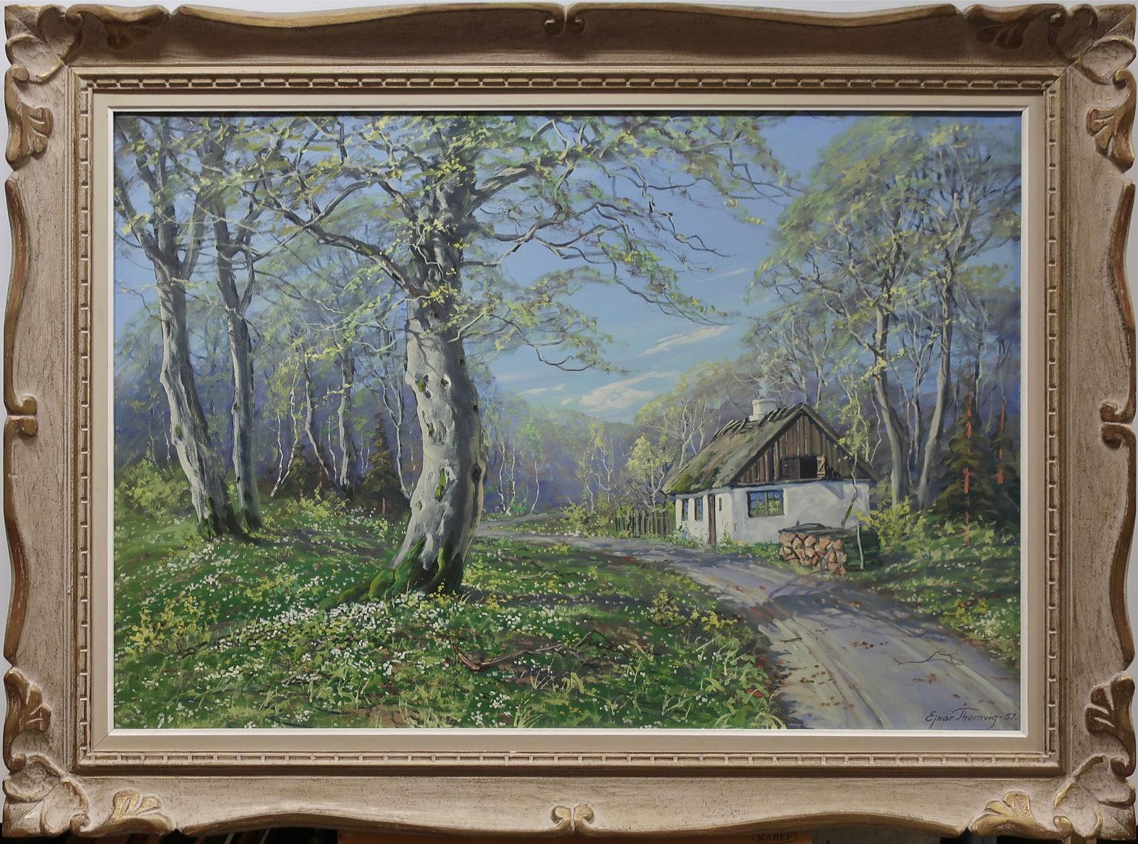 Ejnar Thornvig - Untitled (The White Cottage)