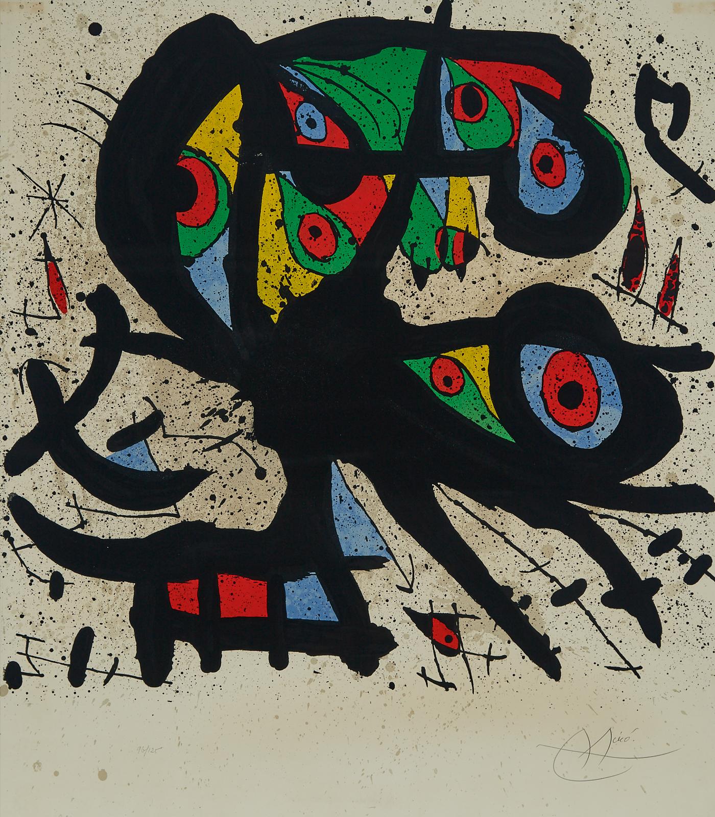 Joan Miró (1893-1983) - AGORA I, 1971 [MOURLOT, 704]