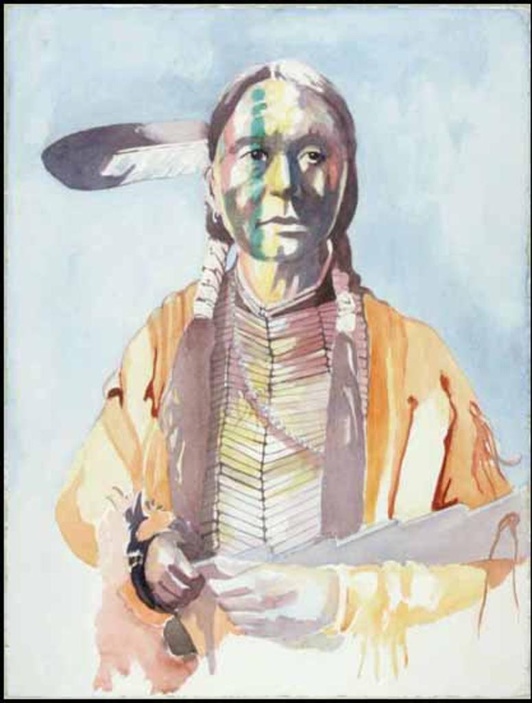 Robert Gary Miller (1950) - Sioux Warrior (00329/2013-T385)