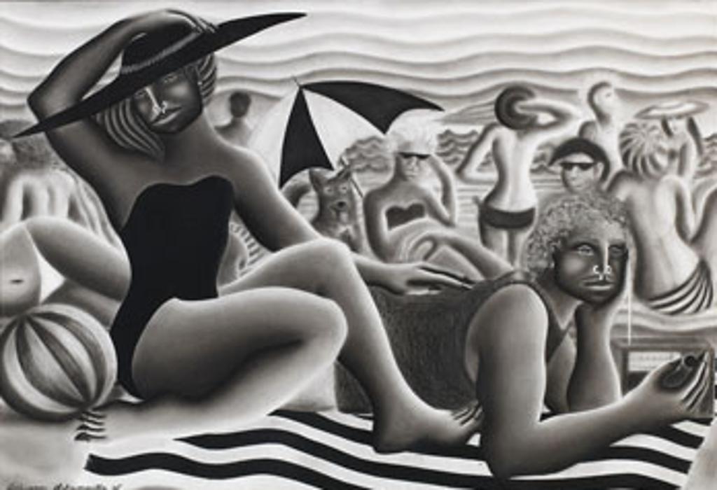 Lori-Ann Latremouille (1963) - Beach Scene
