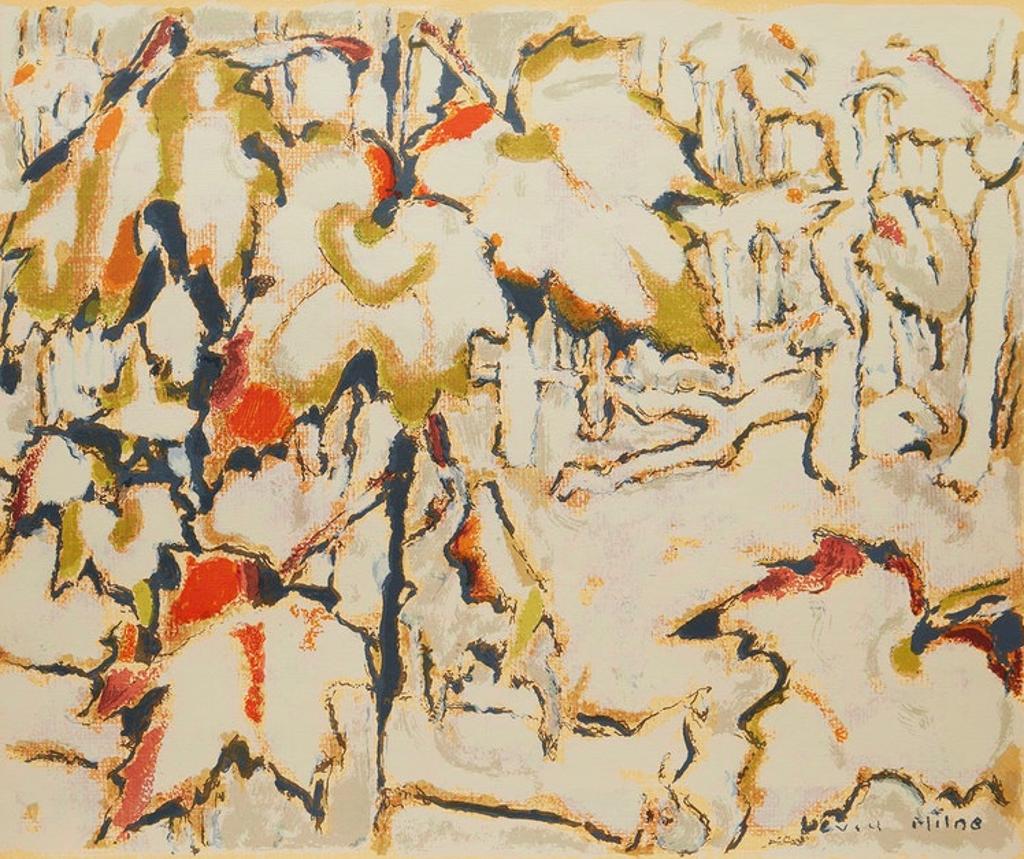David Browne Milne (1882-1953) - Maple Leaves in Autumn