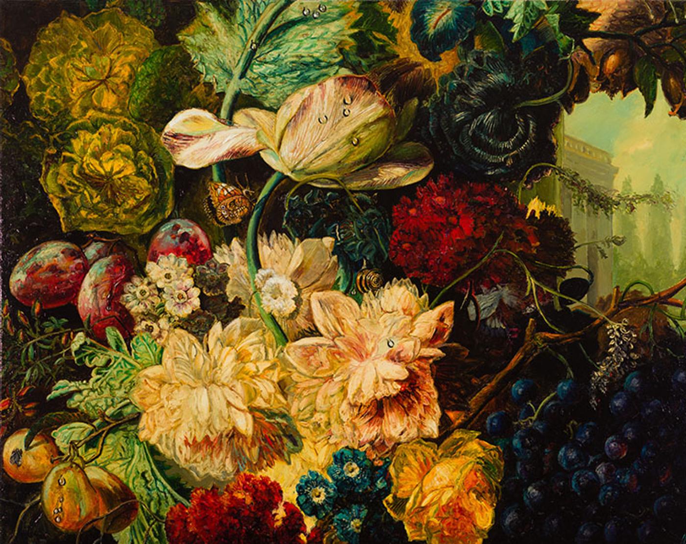 David Charles Bierk (1944-2002) - Still Life #5, to van Os
