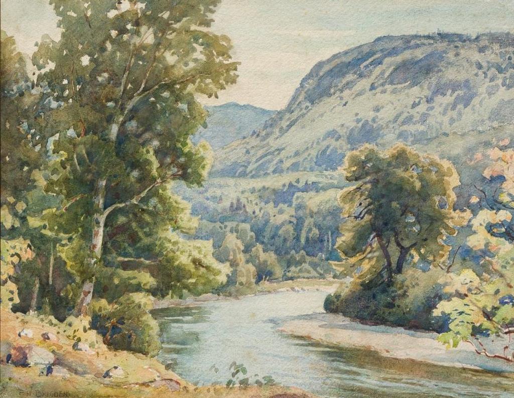 Frederick Henry Brigden (1871-1956) - Montreal River and Mountains