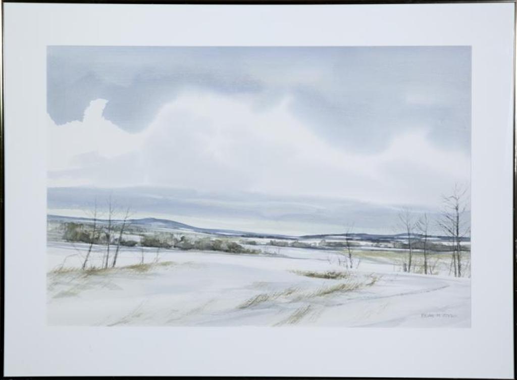 Brian Marshall Atyeo (1950) - Untitled - Winter Landscape