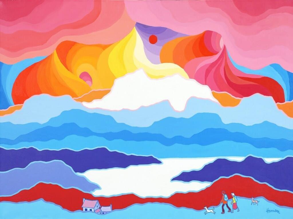 Ted Harrison (1926-2015) - The Land Of Pure Delight; 1999