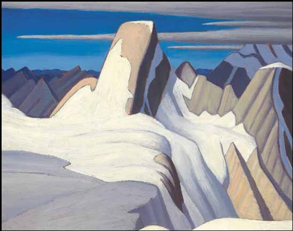 North from Mount Mumm, Mount Robson Park by artist Lawren Stewart Harris