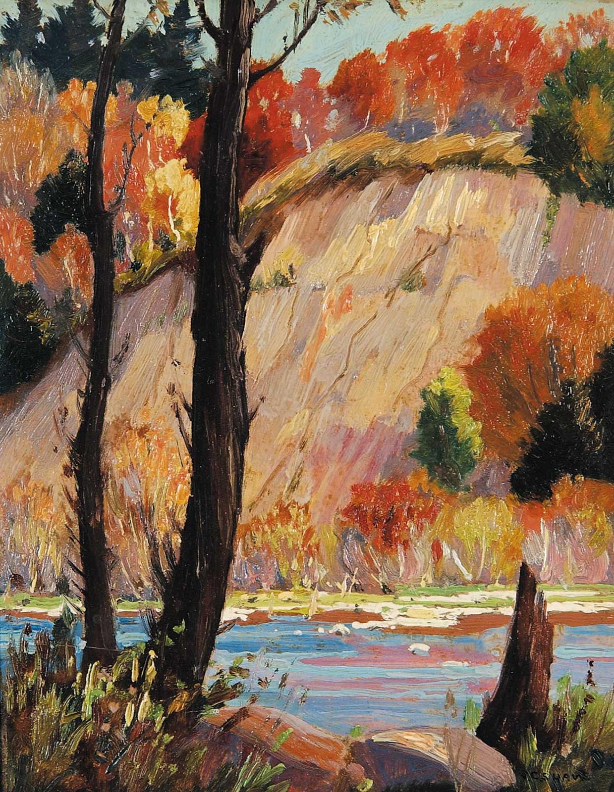 Stuart Clifford Shaw (1896-1970) - Untitled - Colourful Stream