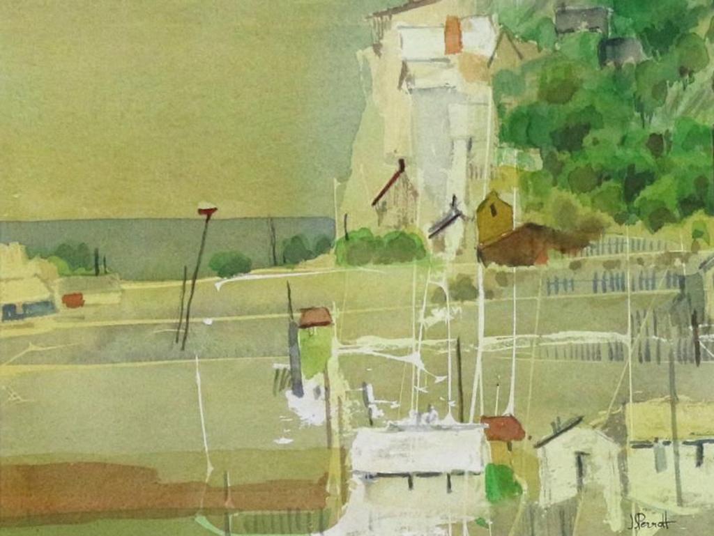 James Stanford (Stan) Perrott (1917-2001) - Normandy Landscape