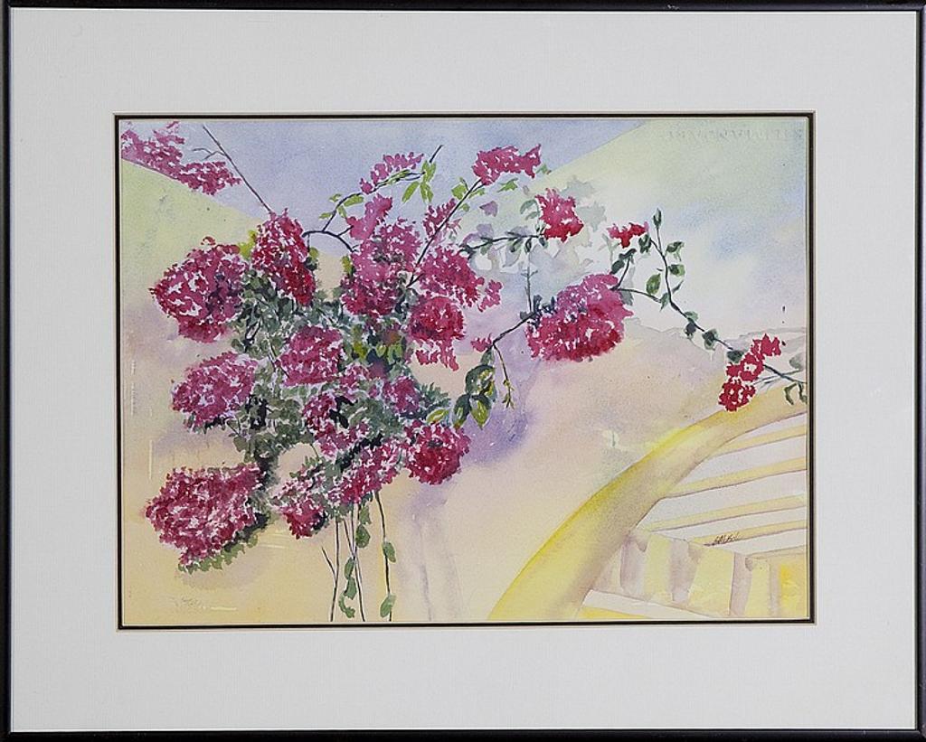 Bonnie Mcbride (1953) - Untitled - Red Flowers