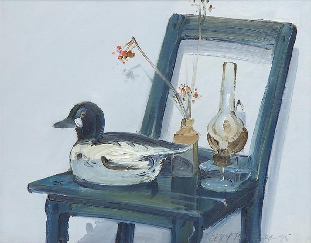 Terry Tomalty (1935) - Untitled - Still life With Decoy