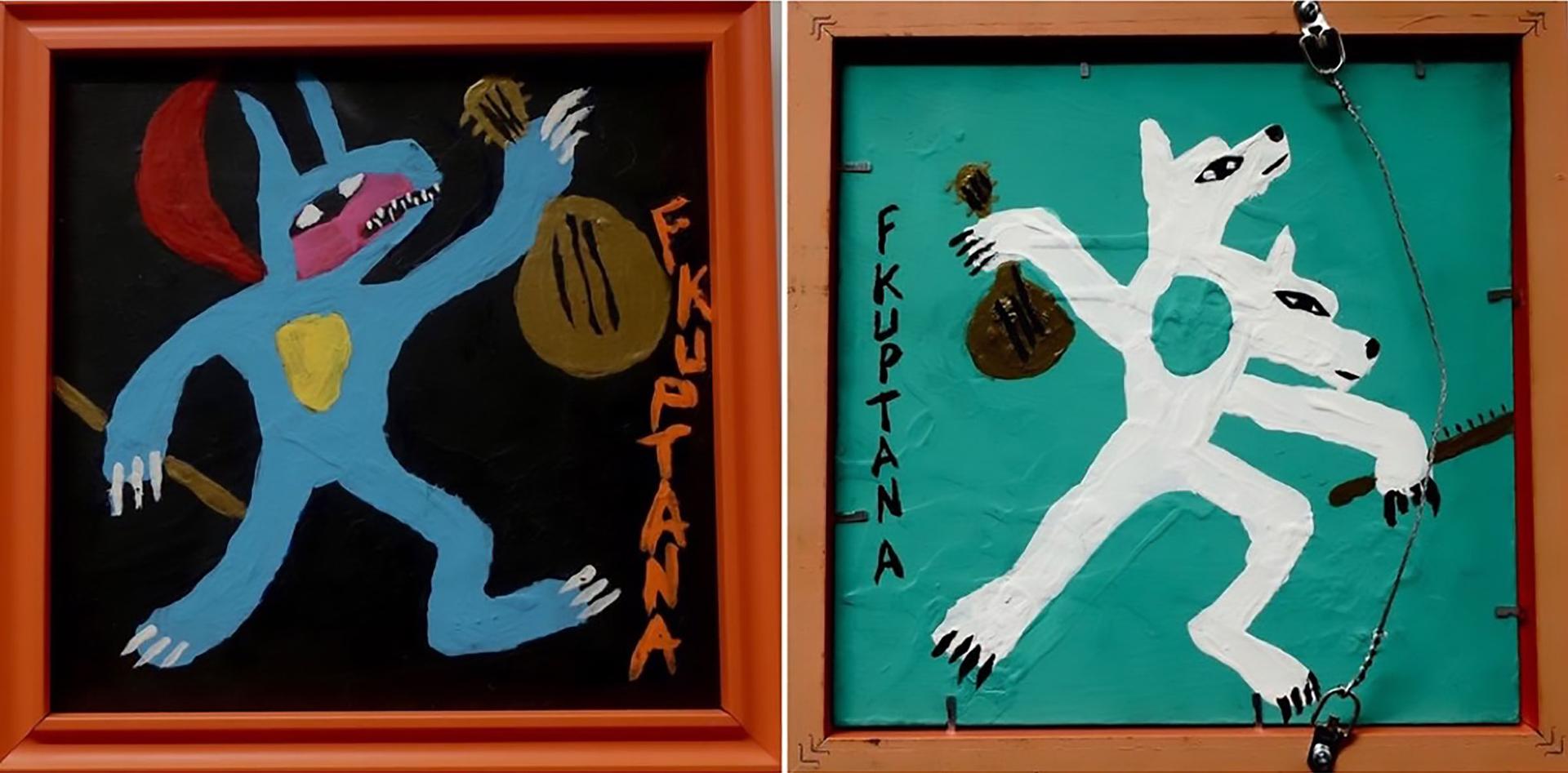 Floyd Kuptana (1964-2021) - Untitled (Musicians)